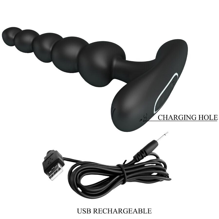 PRETTY LOVE PRETTY LOVE - PLUG ANAL VIBRANT CORBAN 10 VIBRATIONS NOIR