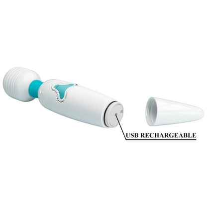 PRETTY LOVE PRETTY LOVE - VIBROMASSEUR CLOUD WAND 7 VIBRATIONS BLANC