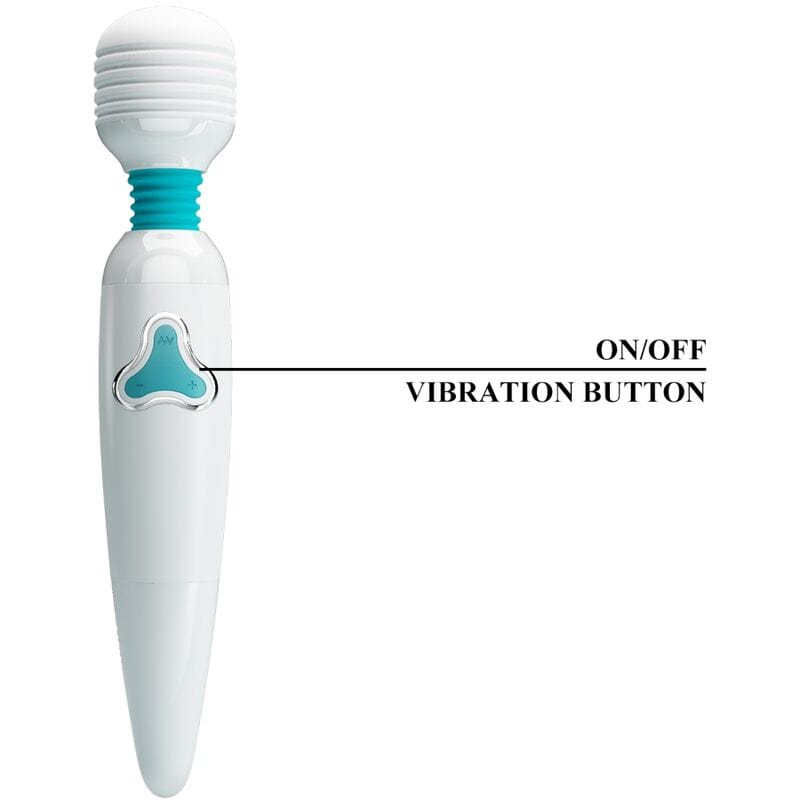 PRETTY LOVE PRETTY LOVE - VIBROMASSEUR CLOUD WAND 7 VIBRATIONS BLANC