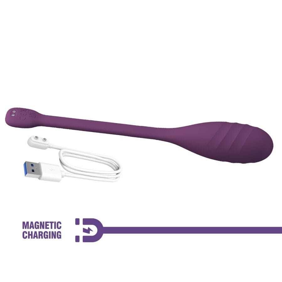PRETTY LOVE SMART PRETTY LOVE - VIBROMASSEUR CONTRÔLÉ PAR APPLICATION LEVIATHAN VIOLET