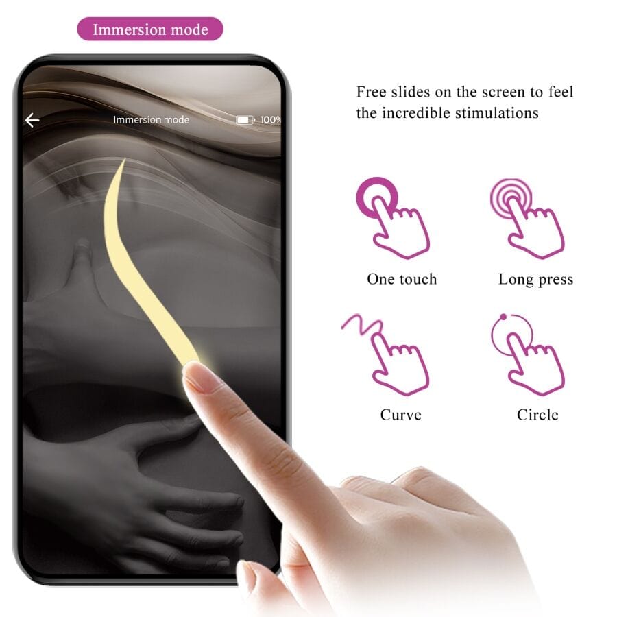 PRETTY LOVE SMART PRETTY LOVE - VIBROMASSEUR CONTRÔLÉ PAR APPLICATION LEVIATHAN VIOLET