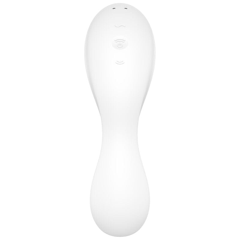 SATISFYER CONNECT Blanc SATISFYER - APPLICATION STIMULATEUR CLITORIDIEN CURVY TRINITY 5 BLANC