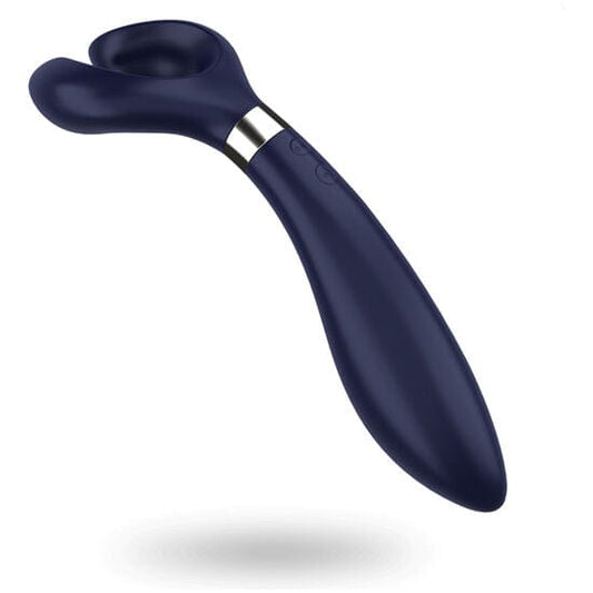 SATISFYER PARTNER SATISFYER - ENDLESS FUN MULTI VIBROMASSEUR 3 BLEU