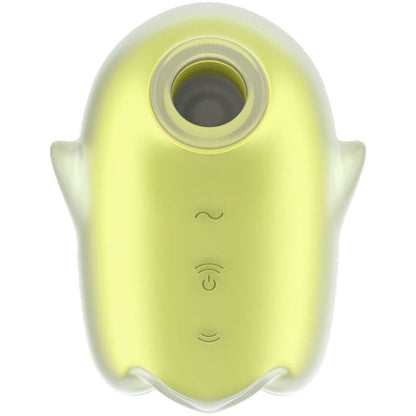 SATISFYER AIR PULSE Jaune SATISFYER - GLOWING GHOST AIR PULSE & STIMULATEUR CLITORIDIEN JAUNE