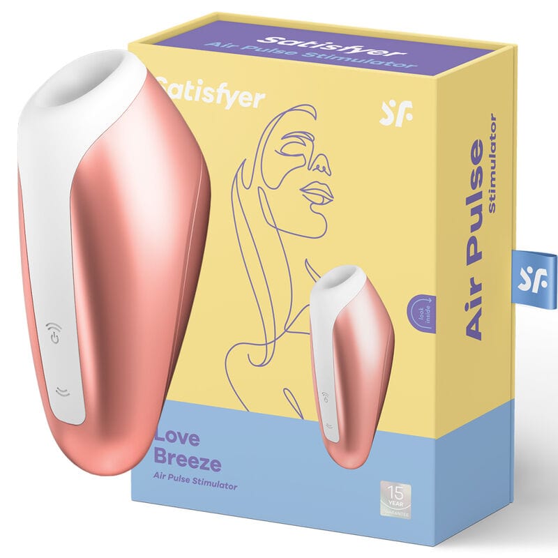 SATISFYER AIR PULSE SATISFYER - LOVE BREEZE CUIVRE STIMULATEUR CLITORIDIEN