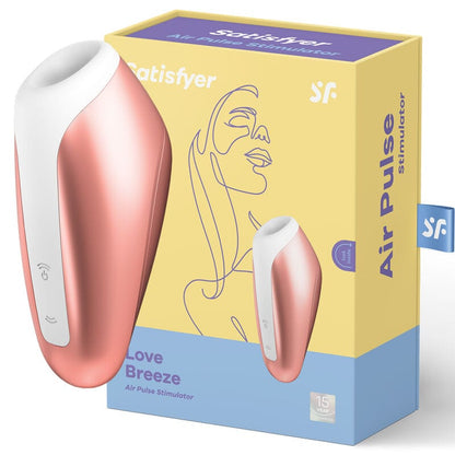 SATISFYER AIR PULSE SATISFYER - LOVE BREEZE CUIVRE STIMULATEUR CLITORIDIEN
