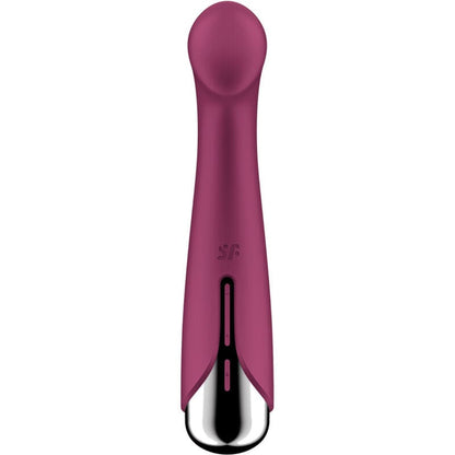 SATISFYER VIBRATOR Rose SATISFYER - SPINNING G-SPORT 1 VIBROMASSEUR STIMULATEUR CLITORIDIEN ROTATOR ROUGE