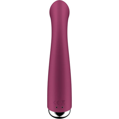 SATISFYER VIBRATOR Rose SATISFYER - SPINNING G-SPORT 1 VIBROMASSEUR STIMULATEUR CLITORIDIEN ROTATOR ROUGE