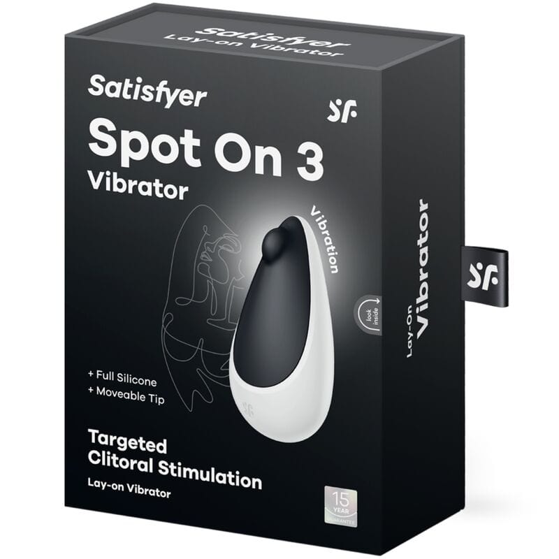 SATISFYER VIBRATOR SATISFYER - SPOT ON 3 STIMULATEUR CLITORIDIEN  NOIR