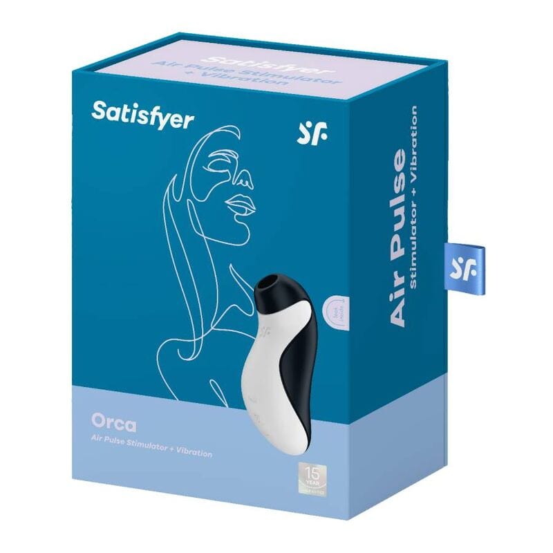 SATISFYER AIR PULSE SATISFYER - STIMULATEUR CLITORIDIEN+ VIBRATION ORCA
