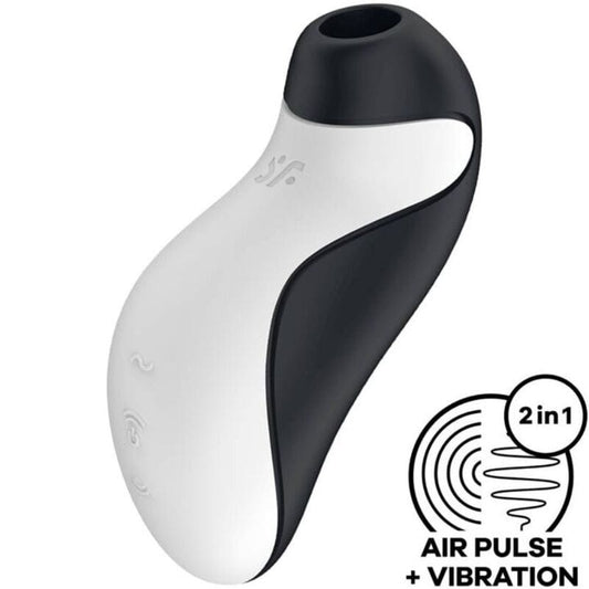 SATISFYER AIR PULSE SATISFYER - STIMULATEUR CLITORIDIEN+ VIBRATION ORCA