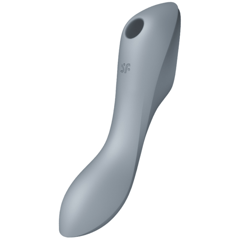 SATISFYER AIR PULSE SATISFYER - STIMULATEUR ET VIBRATEUR CURVY TRINITY 3 GRIS