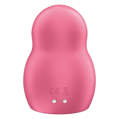 SATISFYER AIR PULSE Rouge SATISFYER - STIMULATEUR ET VIBRATEUR DOUBLE AIR PULSE PRO TO GO 1 ROUGE