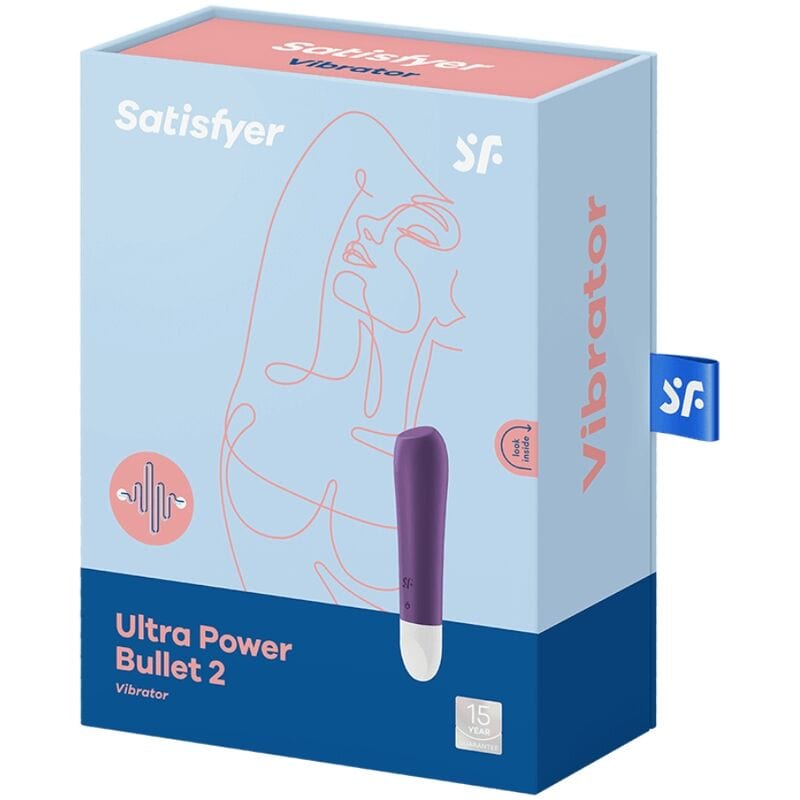 SATISFYER VIBRATOR SATISFYER - ULTRA POWER BULLET 2 VIOLET