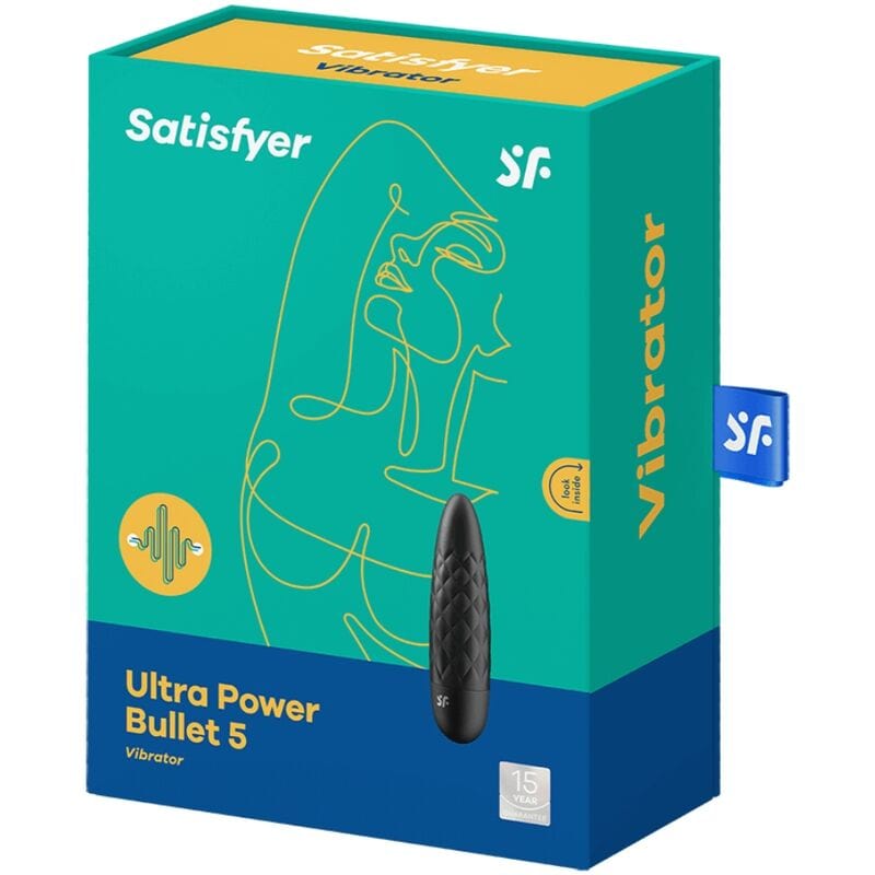 SATISFYER VIBRATOR SATISFYER - ULTRA POWER BULLET 5 NOIR