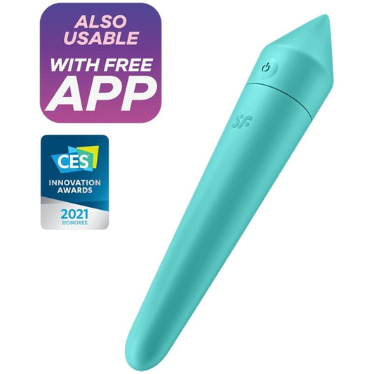 SATISFYER CONNECT SATISFYER - ULTRA POWER BULLET 8 TURQUOISE