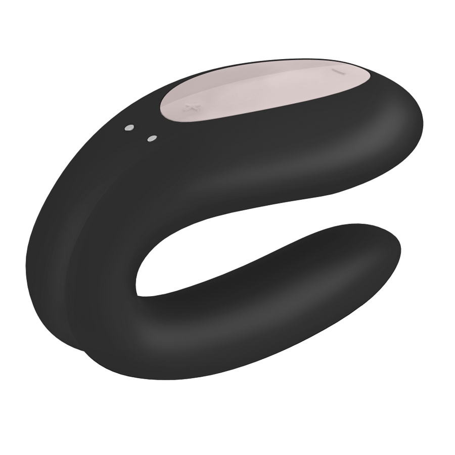 SATISFYER CONNECT SATISFYER - VIBROMASSEUR APPLICATION DOUBLE JOY CON NOIR