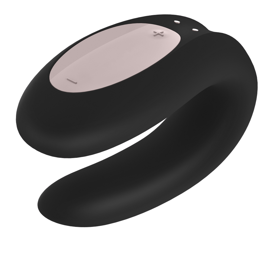 SATISFYER CONNECT SATISFYER - VIBROMASSEUR APPLICATION DOUBLE JOY CON NOIR