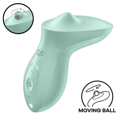 SATISFYER VIBRATOR SATISFYER - VIBROMASSEUR EXCITERRR À POSER SUR LE CLITORIS MENTHE