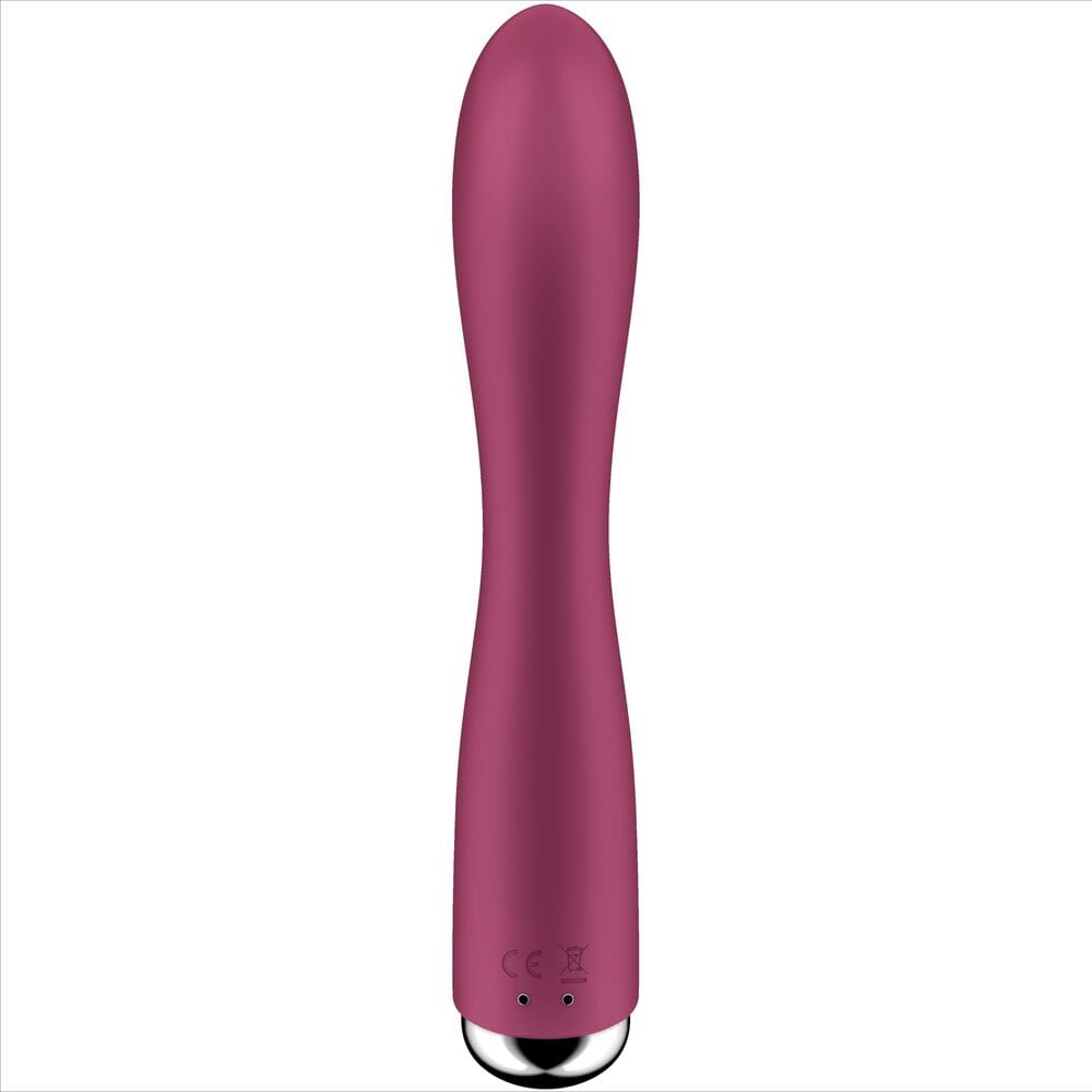 SATISFYER VIBRATOR SATISFYER - VIBROMASSEUR RABBIT 1 CLITORIS ET STIMULATION DU POINT G ROUGE