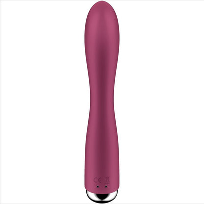 SATISFYER VIBRATOR SATISFYER - VIBROMASSEUR RABBIT 1 CLITORIS ET STIMULATION DU POINT G ROUGE