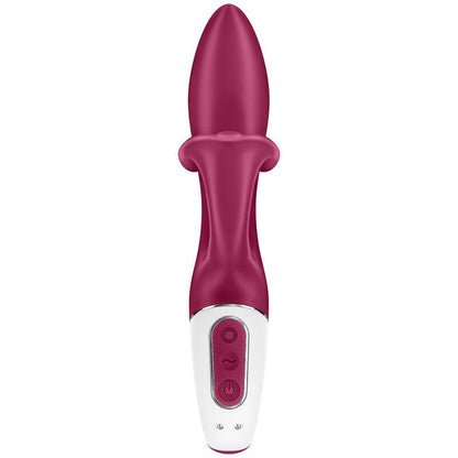 SATISFYER VIBRATOR Rouge SATISFYER - VIBROMASSEUR STIMULATEUR CLITORIDIEN SPOT G EMBRACE ME BAIE