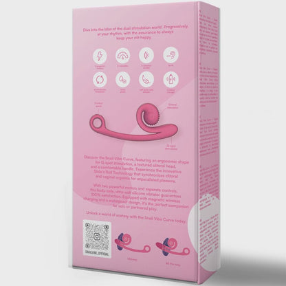 SNAIL VIBE SNAIL VIBE - VIBROMASSEUR COURBE ROSE