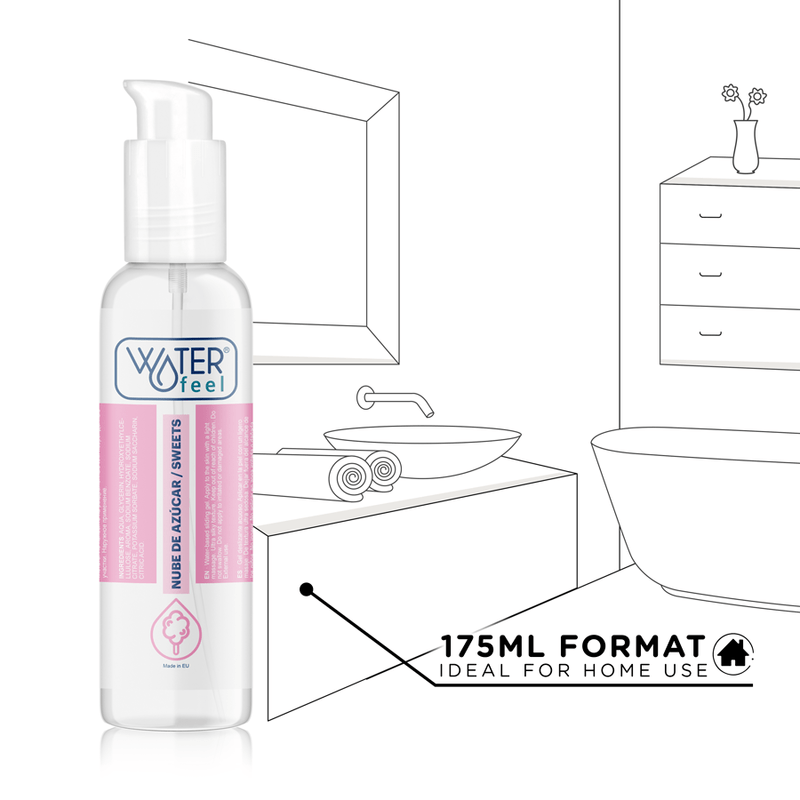 WATERFEEL WATERFEEL - LUBRIFIANT NUAGE DE SUCRE 175 ML