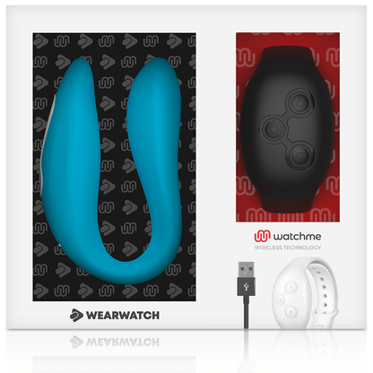 WEARWATCH WEARWATCH - WATCHME VIBRATEUR DOUBLE TECHNOLOGIE INDIGO / JET
