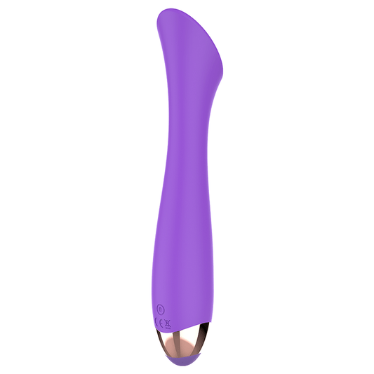 WOMANVIBE WOMANVIBE - VIBRATEUR RECHARGEABLE EN SILICONE MANDY POINT "K"