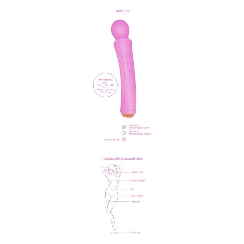 XOCOON XOCOON - LA BAGUETTE COURBE FUCHSIA