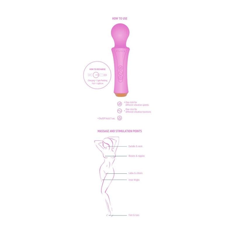 XOCOON XOCOON - LA BAGUETTE PERSONNELLE FUCHSIA