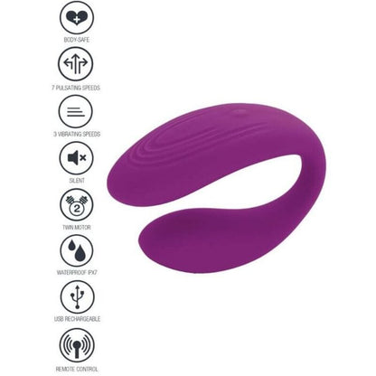 XOCOON XOCOON - VIBRATEUR BOUND LOVE COUPLES VIOLET