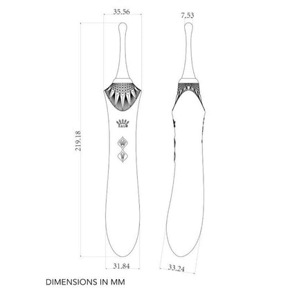ZALO ZALO - BESS 2 CLITORAL MASSAGER BLACK