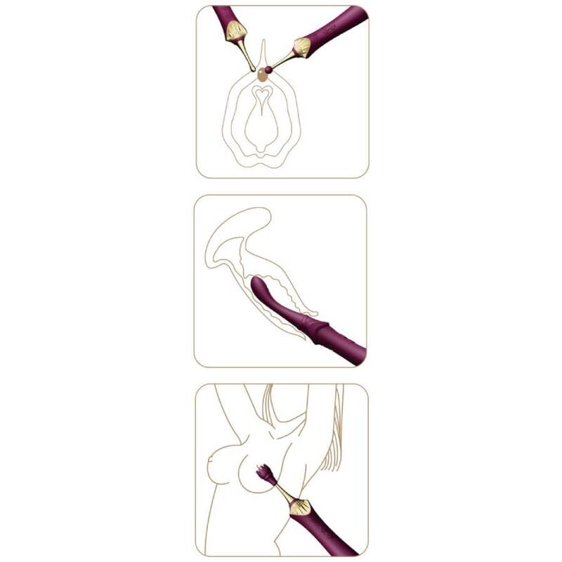 ZALO ZALO - BESS 2 CLITORAL MASSAGER BLACK